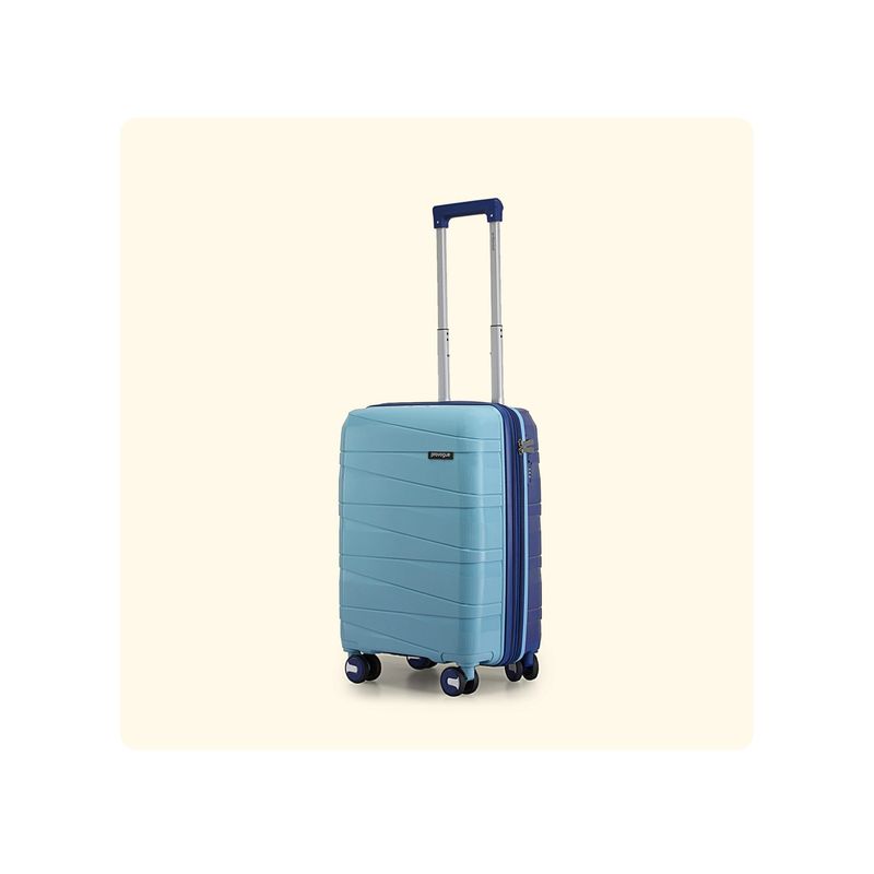 PROVOGUE Azure Solid Blue Trolley Bag (S)