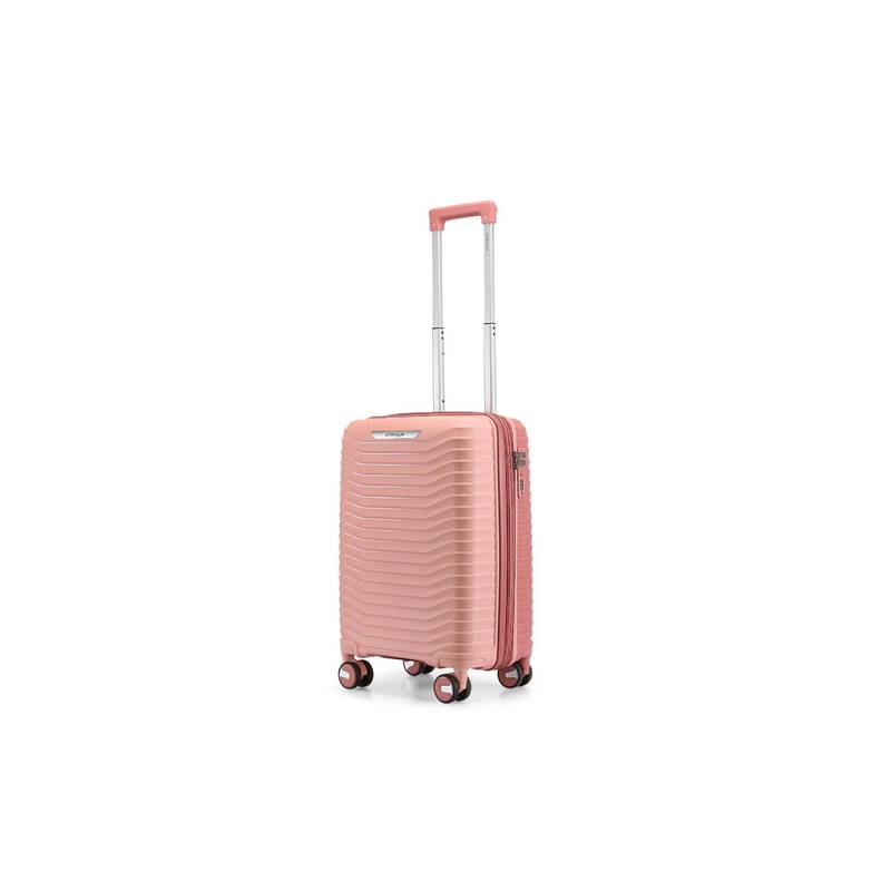 PROVOGUE Coral Solid Rose Gold Trolley Bag (S)