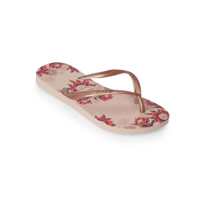 Havaianas flower hotsell flip flops
