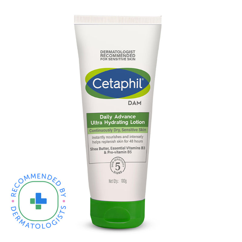 Cetaphil Daily Advance Ultra Hydrating Lotion with Shea Butter & Niacinamide for Sensitive Skin