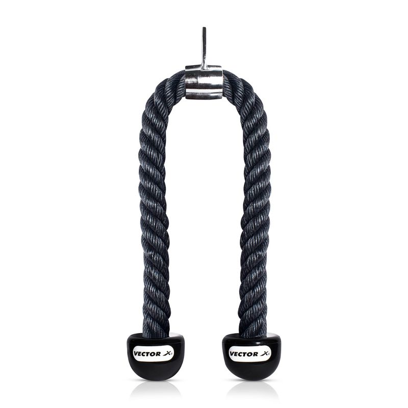 Vector X Tricep Rope Lat Rope Pull Down Fitness Cable Attachment for
