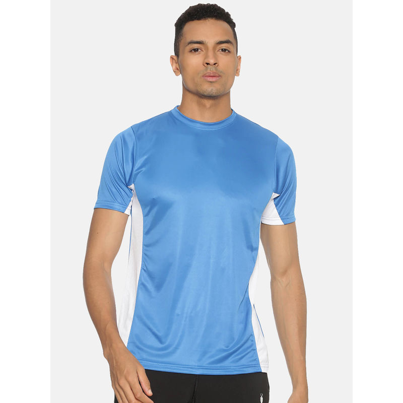 Campus Sutra Men Solid Active & Sports T-Shirt(S)