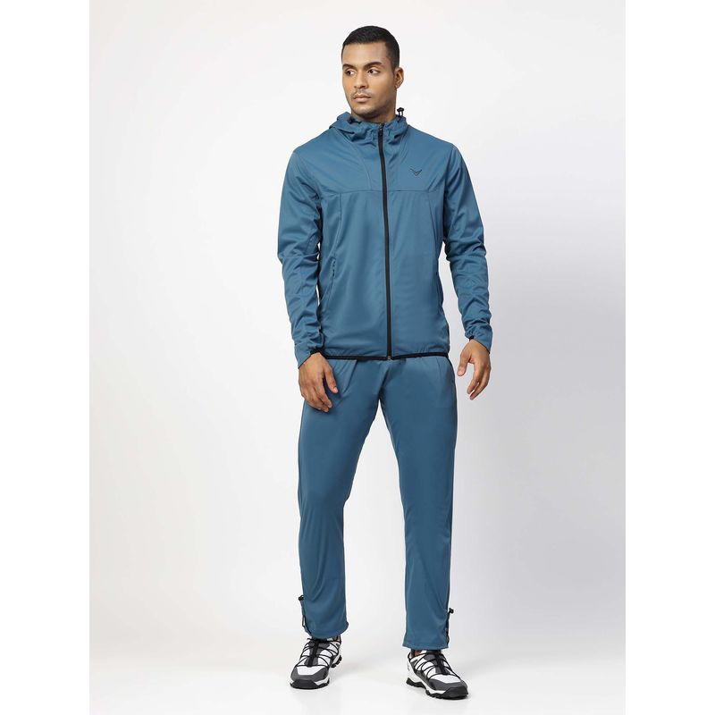 INVINCIBLE Mens Blue Light Weight Tracksuit (Set of 2) (S)