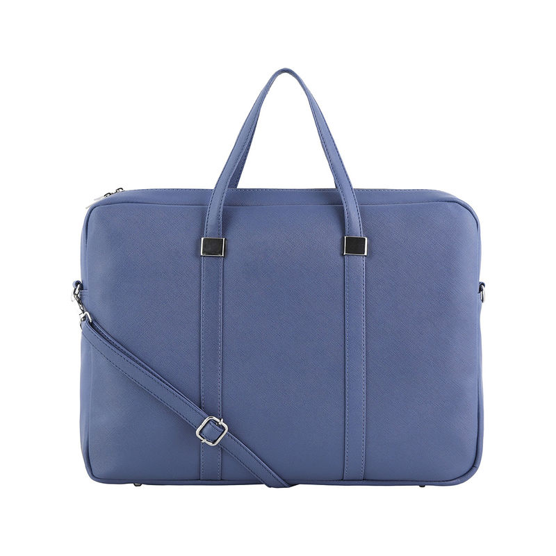 Toteteca Blue Contemporary Laptop Bag Buy Toteteca Blue Contemporary