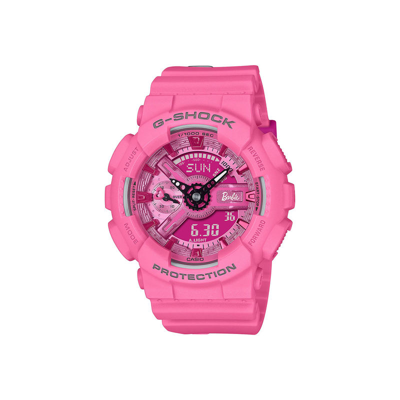 Buy Casio G-SHOCK Women Analog + Digital Pink Dial Round Shape