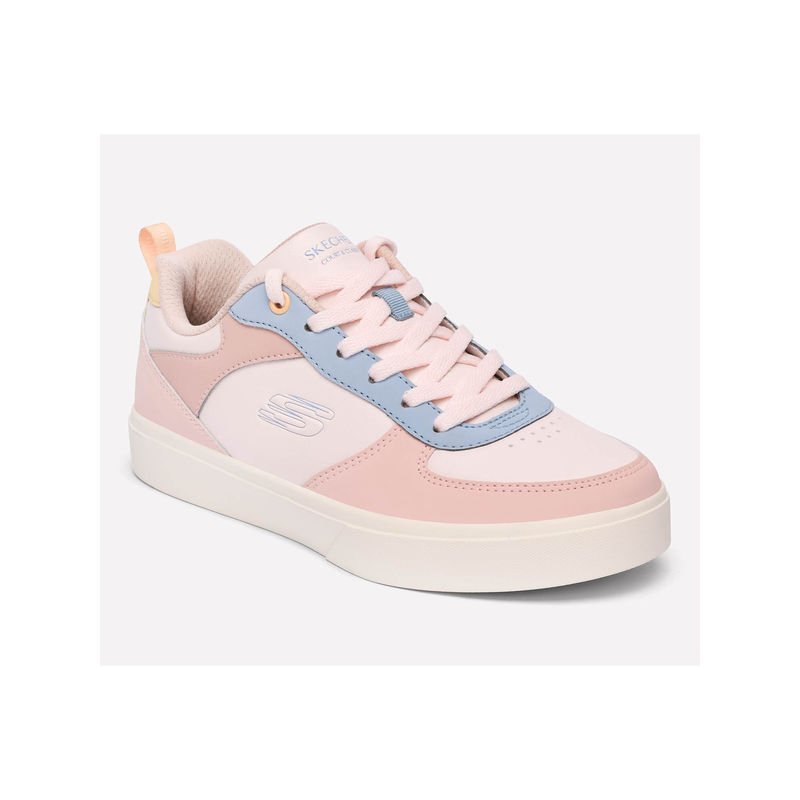 SKECHERS Womens EDEN LX Peach Sneakers (US 7)