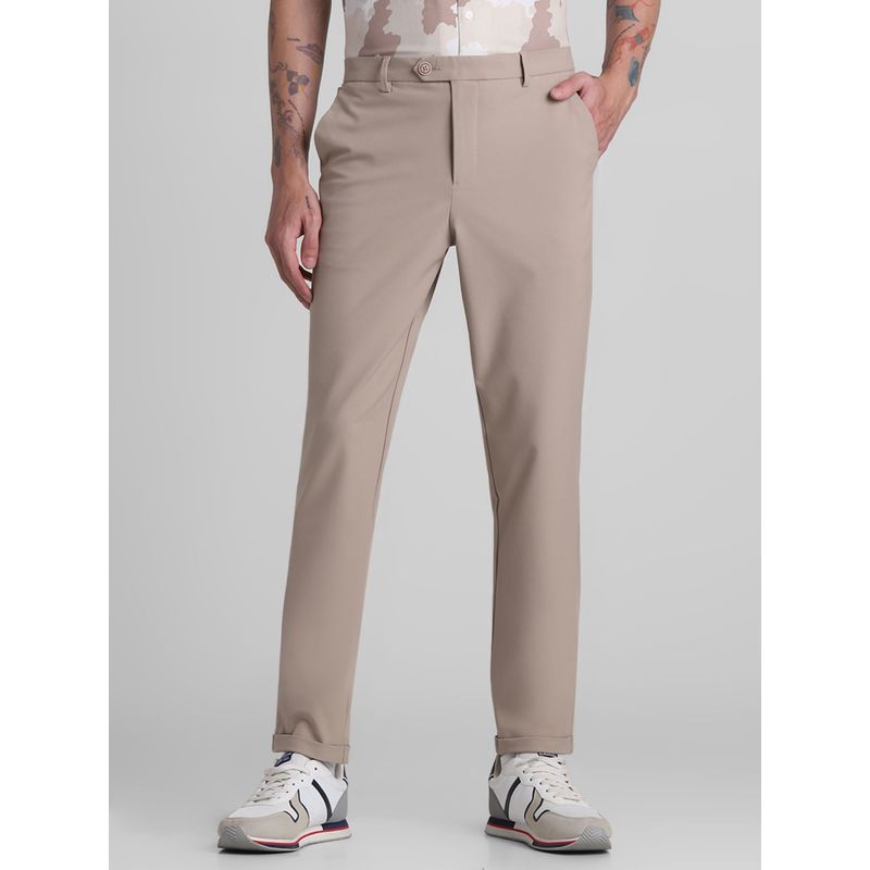 Jack & Jones Brown Slim Fit Stretch Pants (28/30)