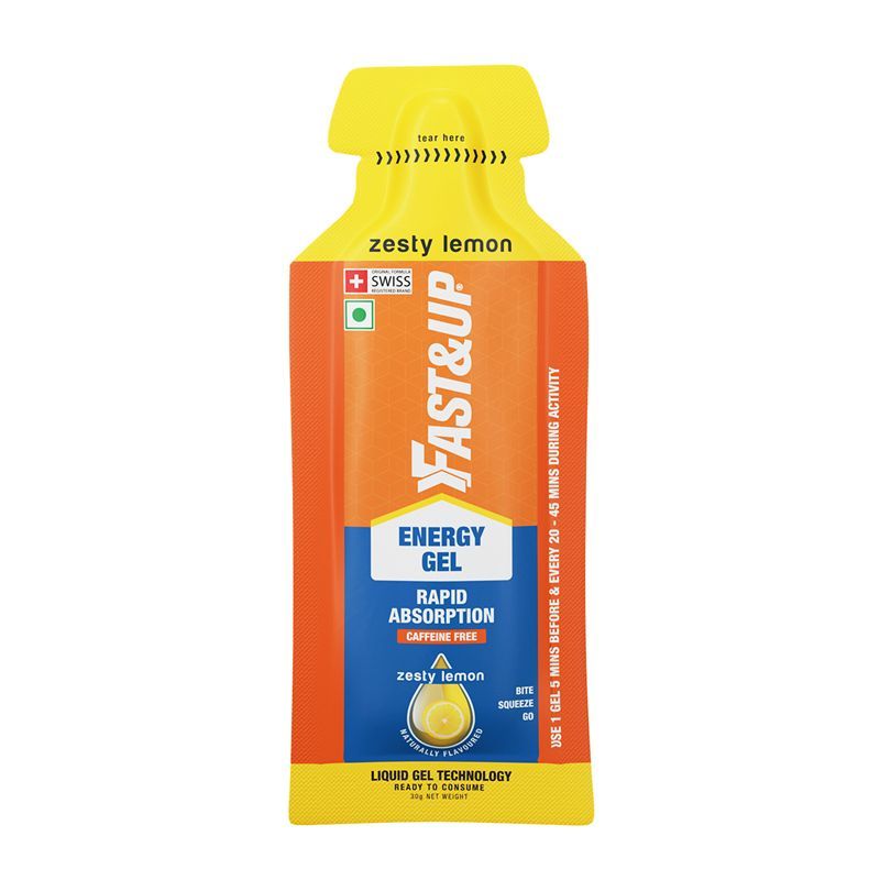 Buy Fast&Up Energy Gel Sachets Instant Energy Booster Zesty Lemon