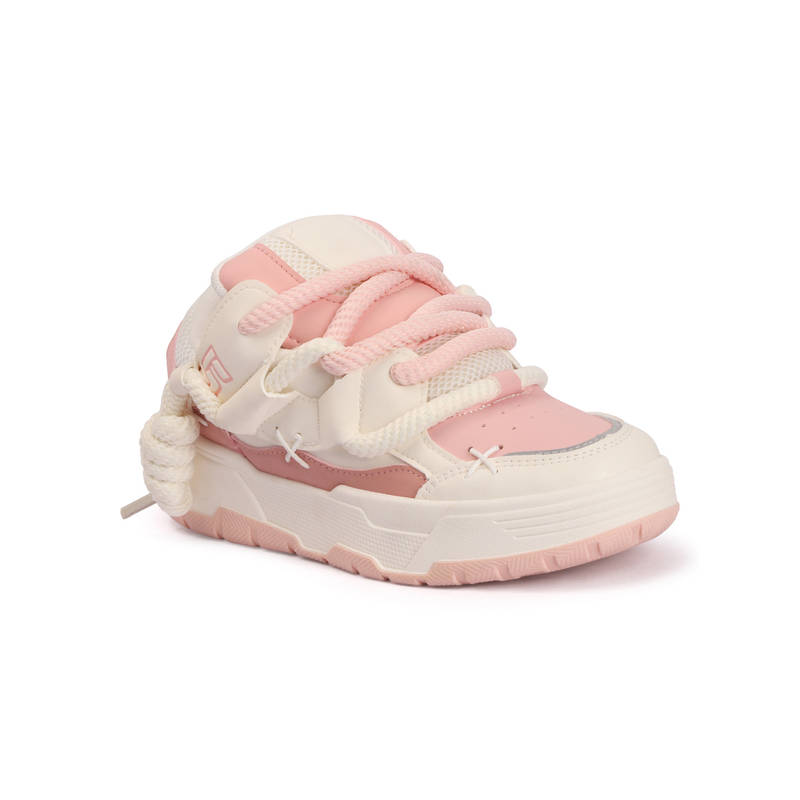 Drop Bold Women Pink Fashion Sneakers (EURO 36)