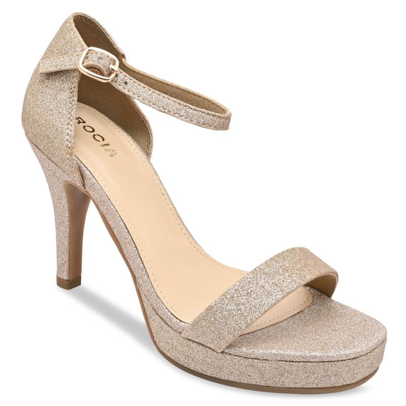 ROCIA Regal By Gold Women Solid Party Stilettos (EURO 36)