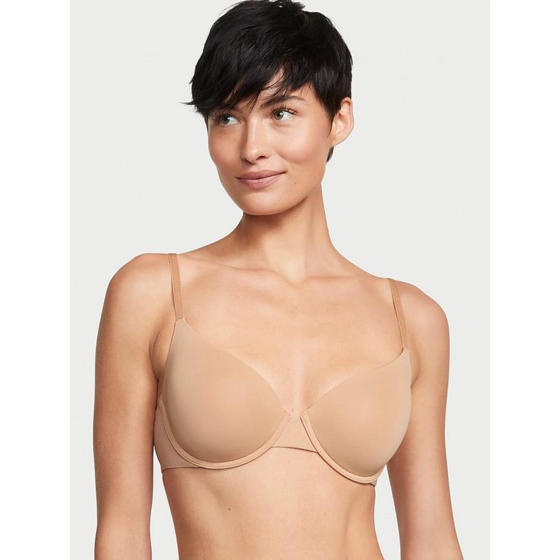 Victoria's Secret The T-Shirt Lightly-Lined Demi Beige Bra (34B)