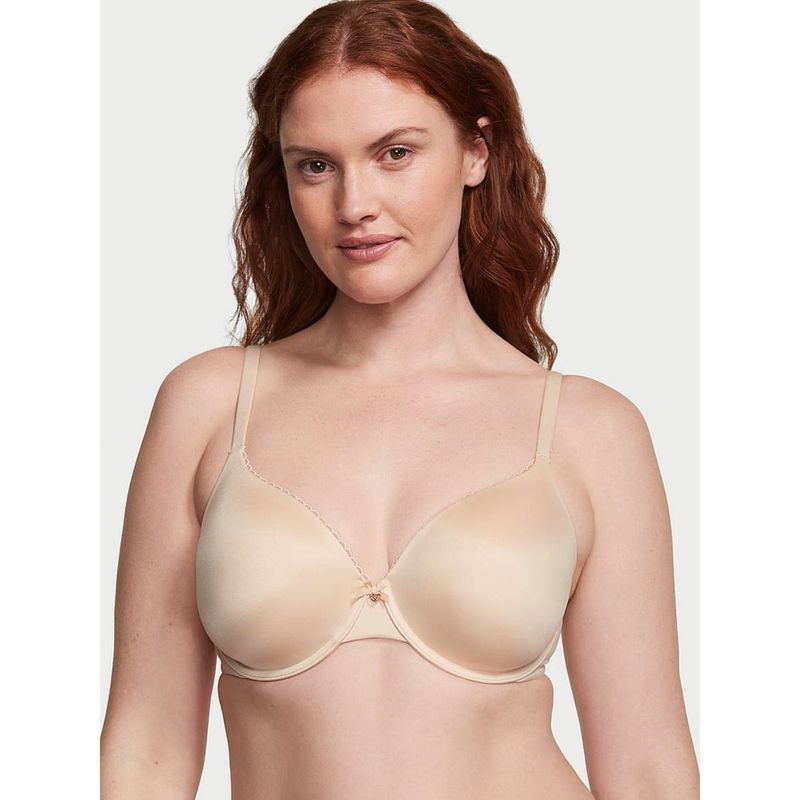 Victoria's Secret Beige Body by Victoria Lightly Lined Full-Coverage Smooth Bra (36D)