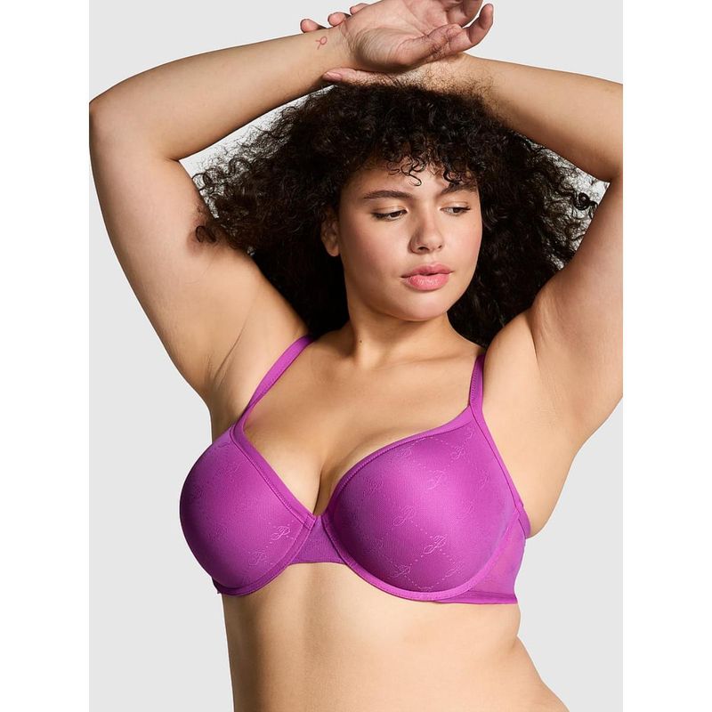 Victoria's Secret PINK Wear Everywhere Wear Everywhere Push-Up Pink Bra (32A)