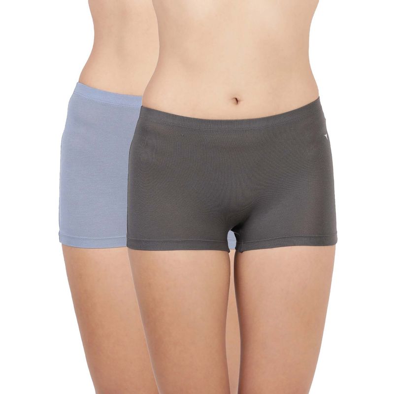 BLOSSOM Women’s Modal Fabric Boyshorts (L)