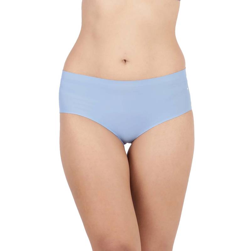 BLOSSOM Full Bond Women's Seamless Bonded Polyamide Panty (M)