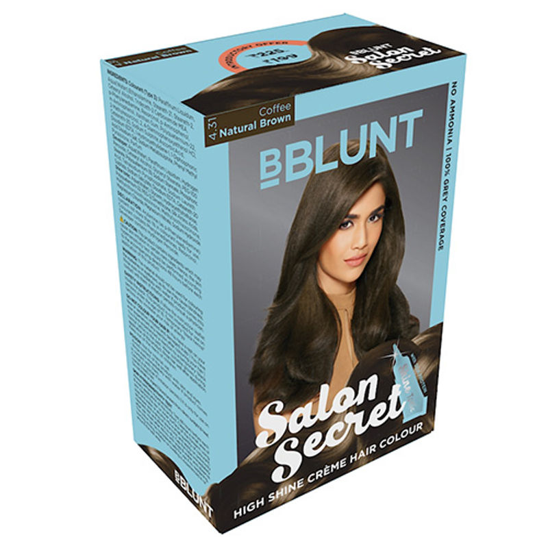 Bblunt Salon Secret High Shine Creme Hair Colour Blueberry Blue Black 210 Off Rs26