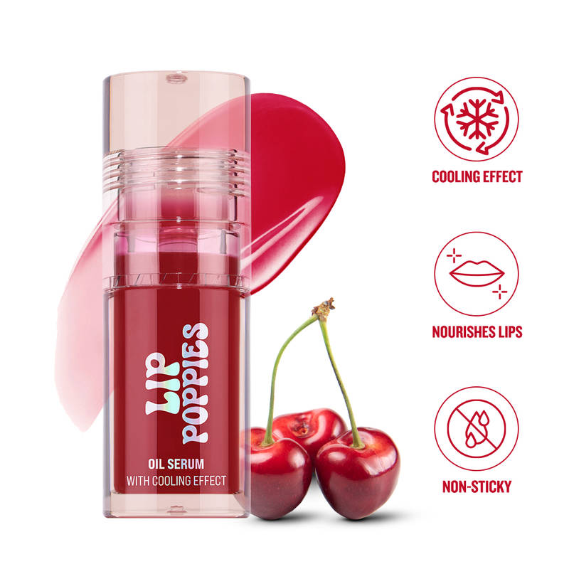 Character Lip Poppies Lip Oil Serum - CLP001