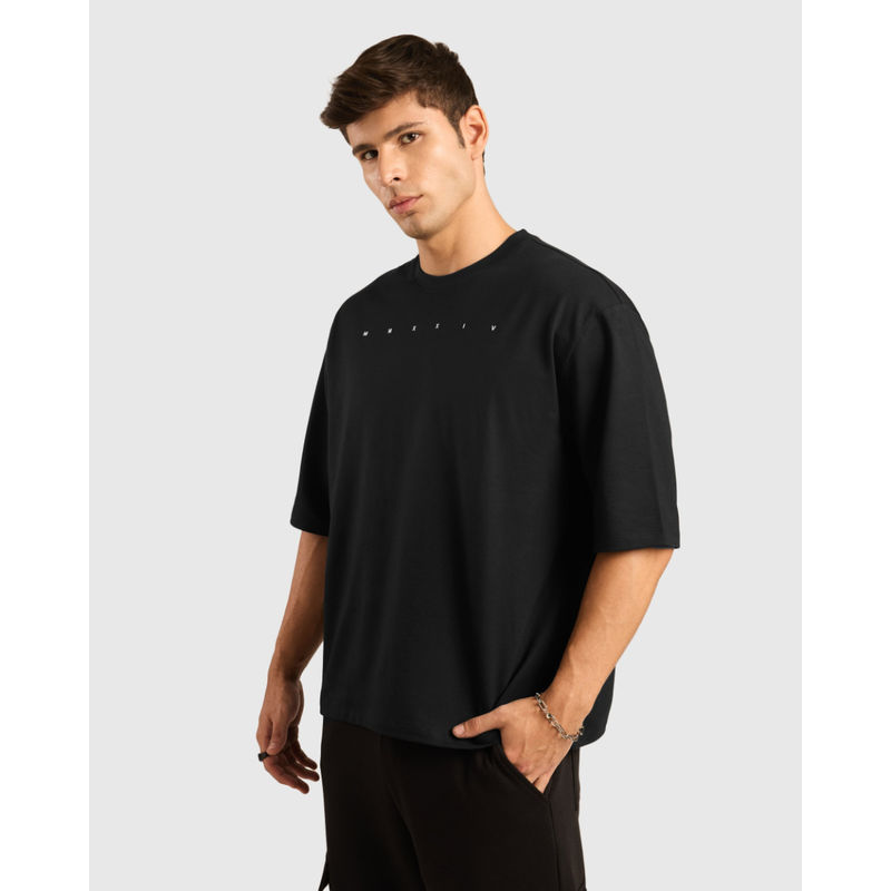 Musclemind Men Fierce Oversized Tee Black (S)