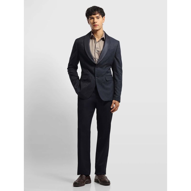 Arrow Mens Jacquard Floral Cocktail Tuxedo Blazer With Pant (40)