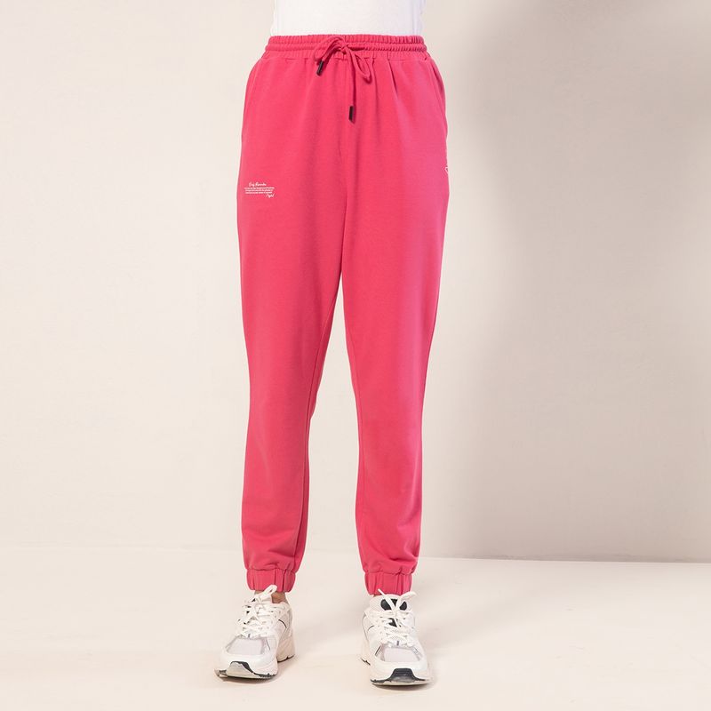 Nykd by Nykaa Terry Jogger - NYAT221 Carmine (2XL)