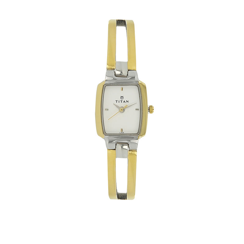 Buy Titan NM2131BM01 White Dial Analog Watch For Women Online