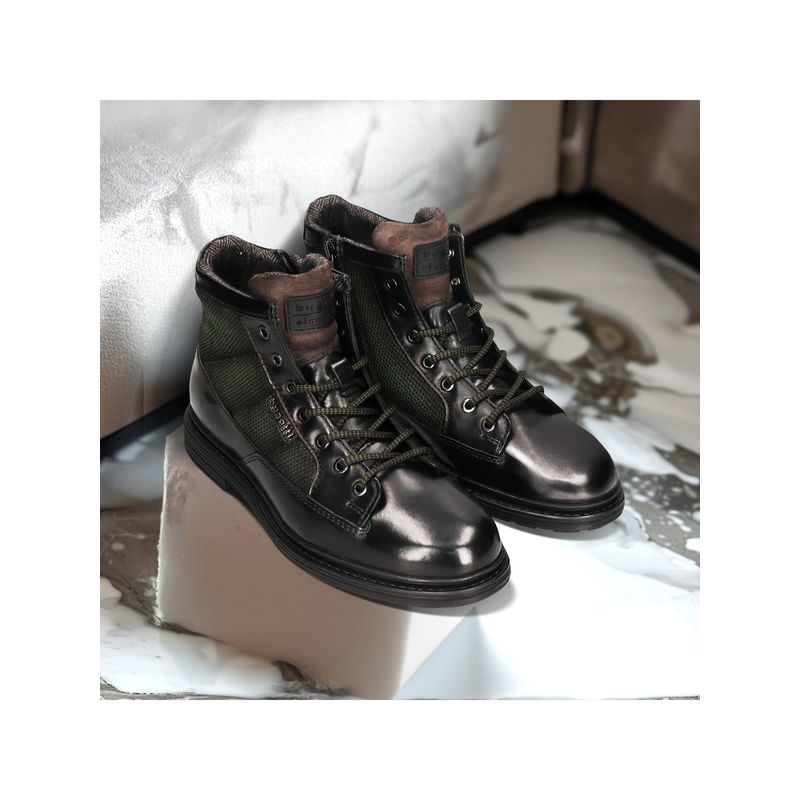 Bugatti Abel Men Black Casual Boots (EURO 41)