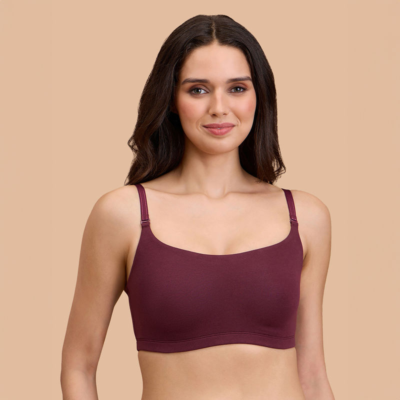 Nykd By Nykaa Easy Breezy Slip on Bra-Fig NYB165 (M)