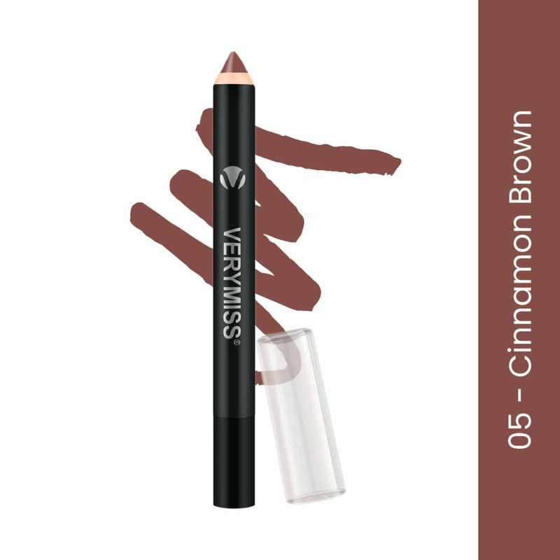 VERYMISS Matte Lip Crayon Lipstick - 05 Cinnamon Brown