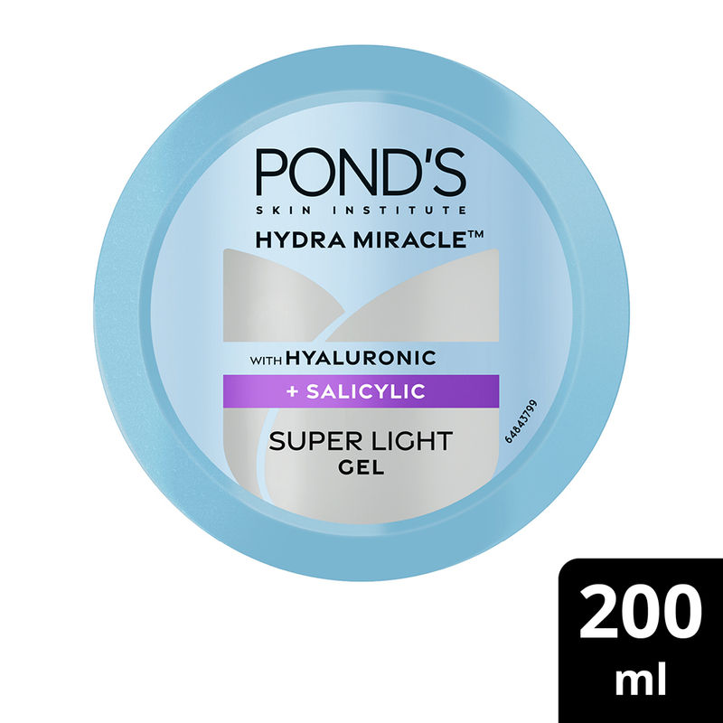 Ponds Hydra Miracle Super Light Gel With Hyaluronic Acid & Salicylic