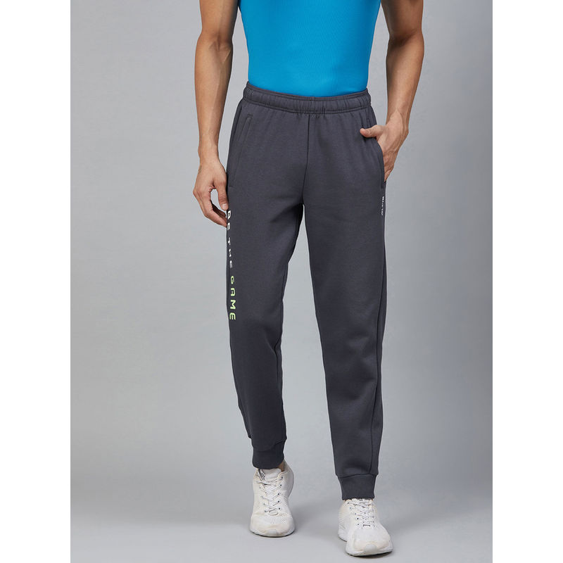 Alcis Charcoal Grey Solid Joggers (S)