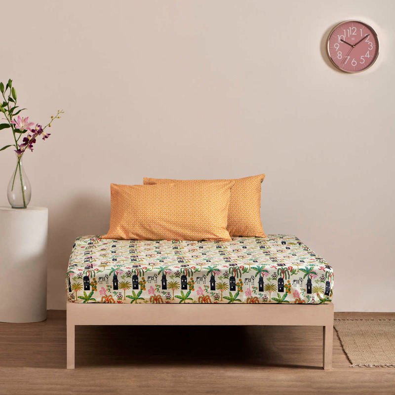 Chumbak Pushkar Double Bedsheet Set Buy Chumbak Pushkar Double
