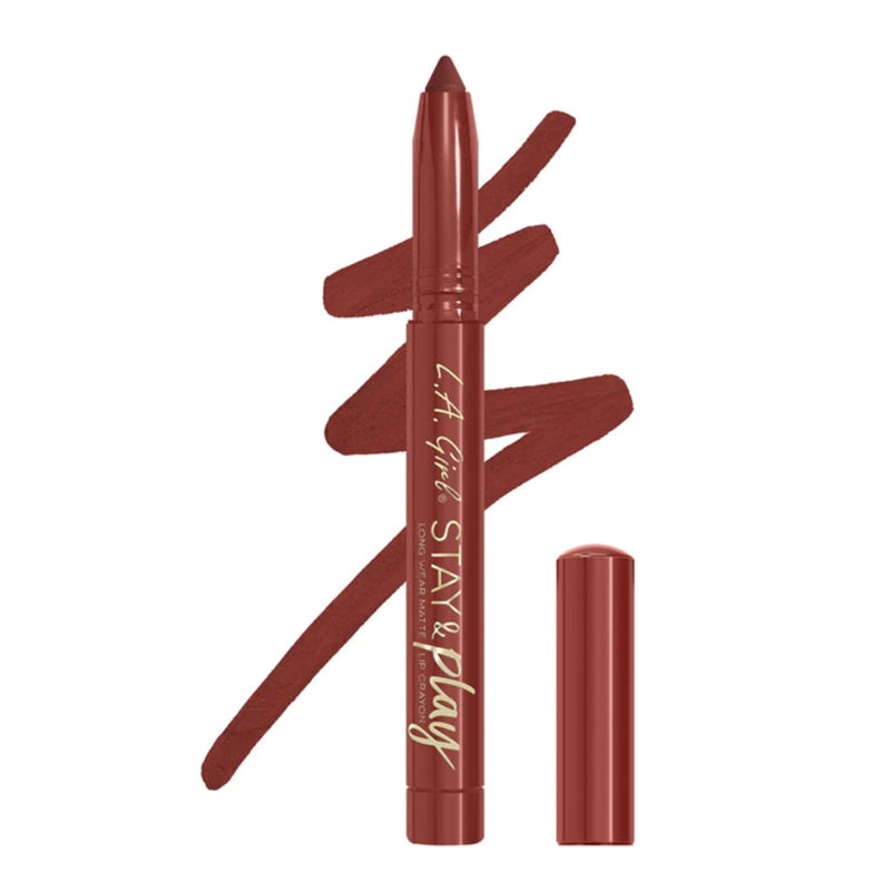 L.A. Girl Stay & Play Matte Lip Crayon - Here For It