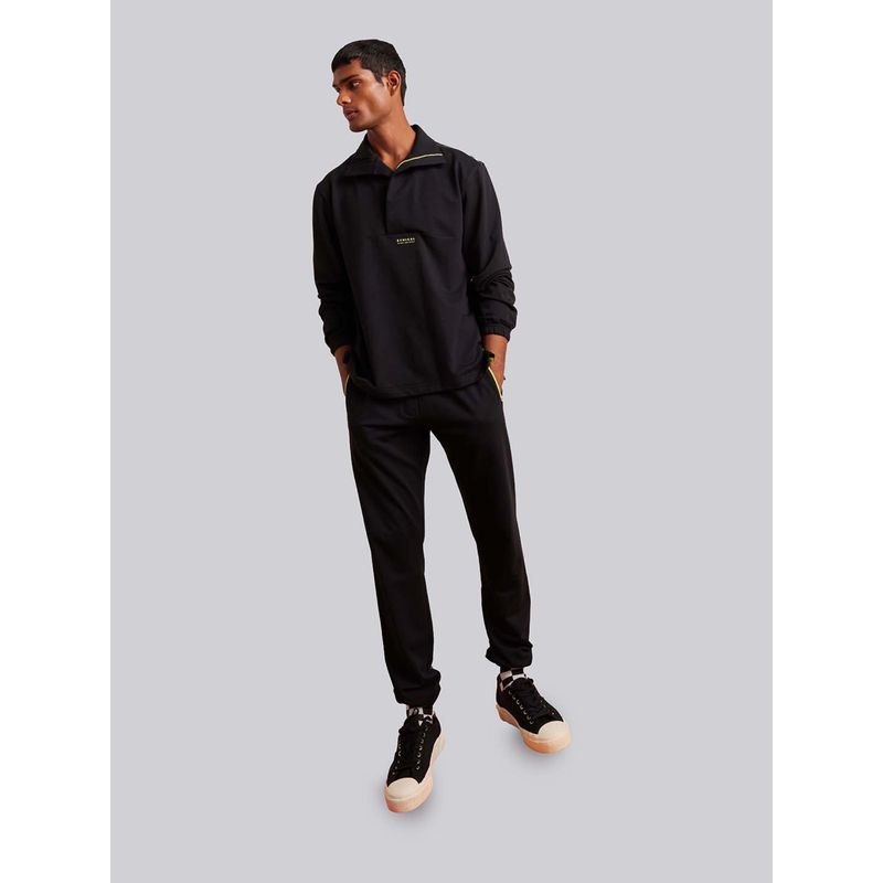 Muvazo Zip Zest Men Pullover and Joggers Co-Ord (Set of 2) (XS)