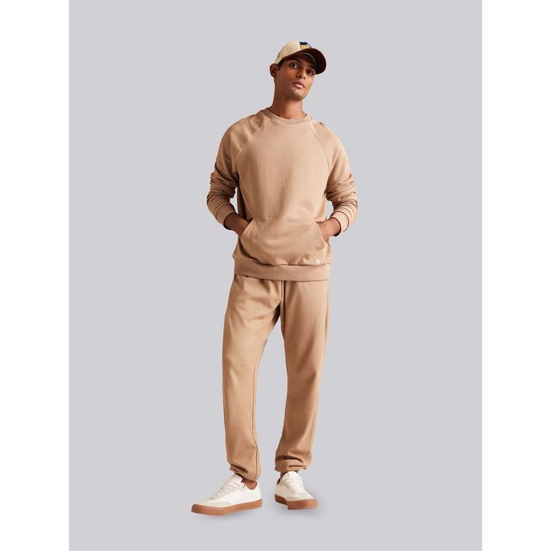 Muvazo Urban Ease Crew Neck Sweatshirt and Joggers Co-Ord (Set of 2) (XS)