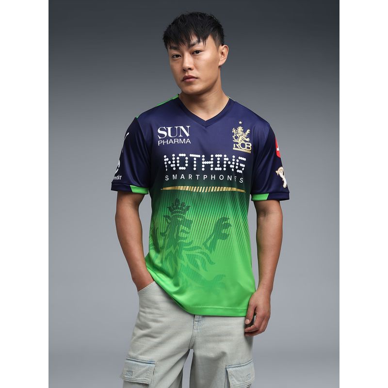 Puma x RCB 2026 Green Men Replica Jersey (S)