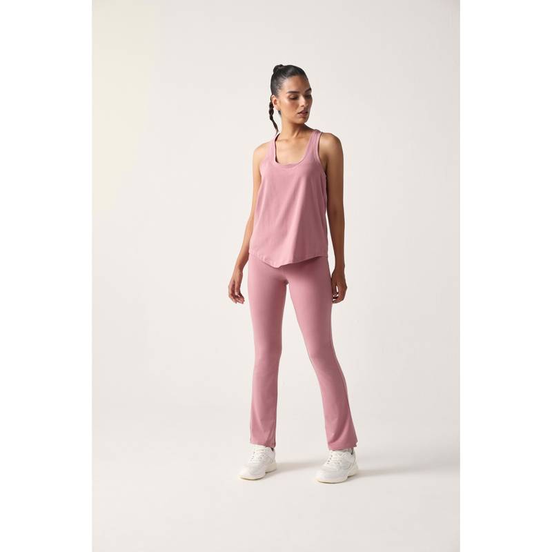 Sawsee Pink Bambo Blend Solid Tank (XL)