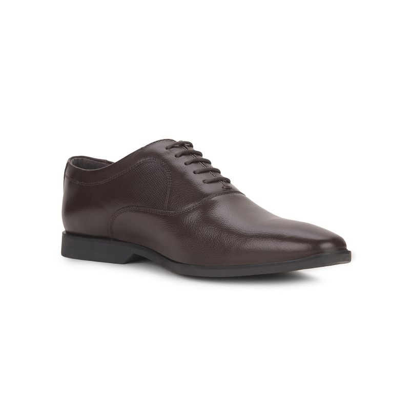 Hush Puppies Men Lace-Up Formal Brown Oxfords (UK 9)