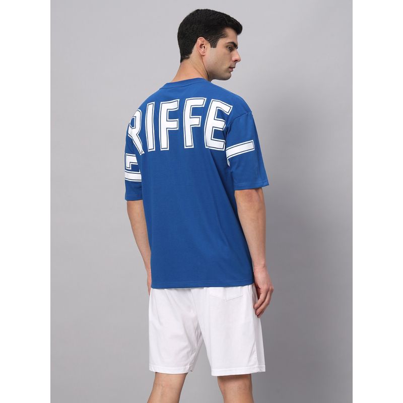 Griffel Blue Sports T-Shirt & Shorts (Set of 2) (XS)