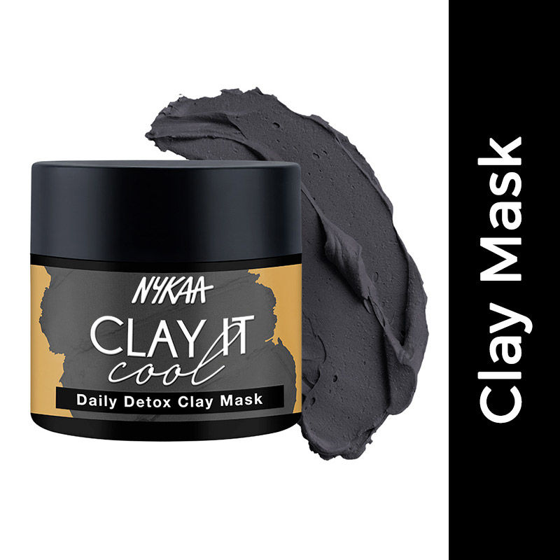 Nykaa Clay It Cool Daily Detox Clay Mask with Lactic acid & Liquorice extract