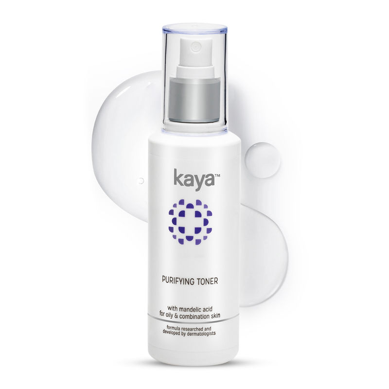 Kaya Acne Care Purifying Toner | Alcohol Free Toner With Niacinamide | Acne Prone Skin | Gentle Exfoliation| Clears Acne & Pimples|For Oily & Combination Skin | 100m