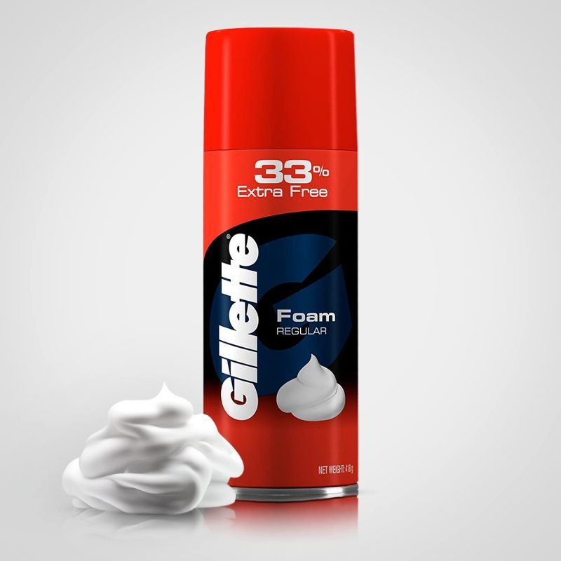 Gillette Regular Pre Shave Foam 33% Extra Free