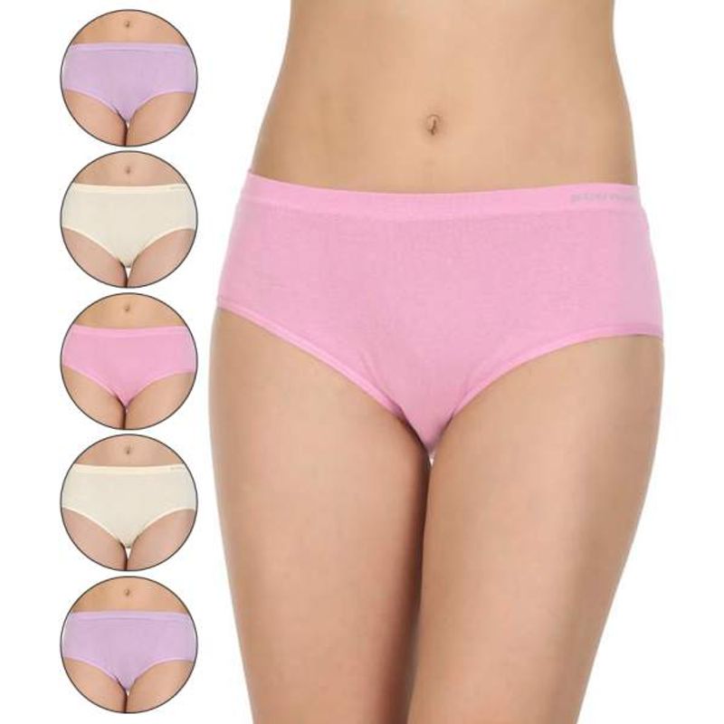 Bodycare Cotton Briefs In Assorted Colors (Pack Of 6 )(M)
