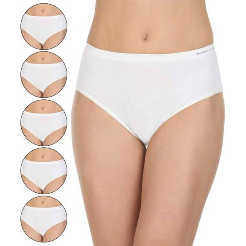 Bodycare Cotton Briefs In White Color (Pack Of 6) (XL)