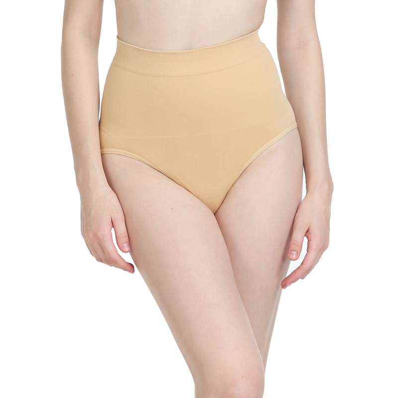 Bodycare S-11S Mid Waist Briefs Shapewear Panty - Nude (M)