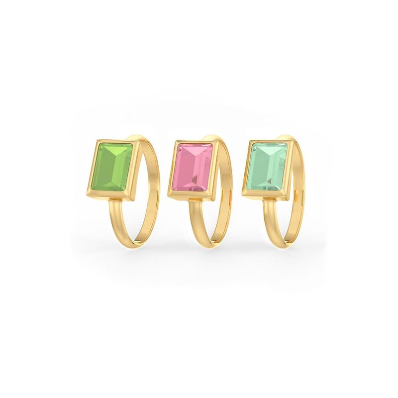 MISS JO Santorini Sol Stack Rings (Pack of 3) (6)