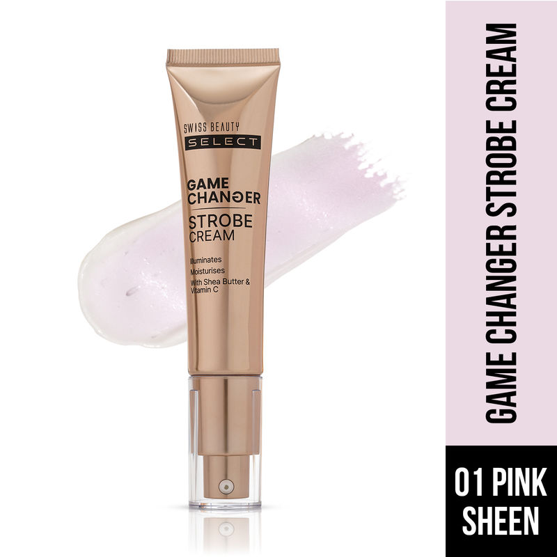Swiss Beauty Select Game Changer Strobe Cream - 1 Pink Sheen