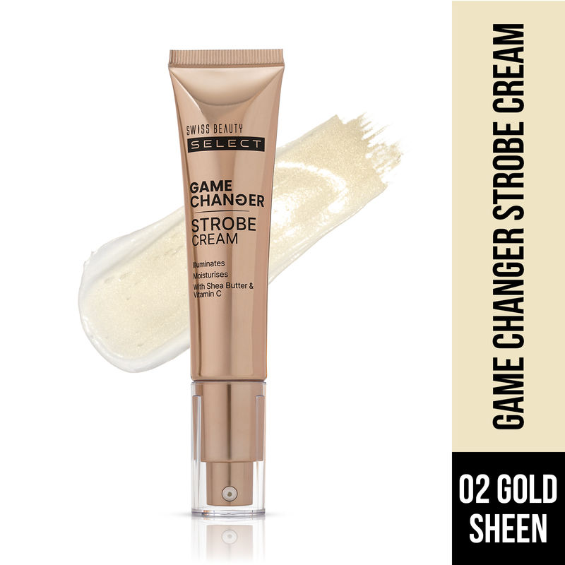 Swiss Beauty Select Game Changer Strobe Cream - 2 Gold Sheen