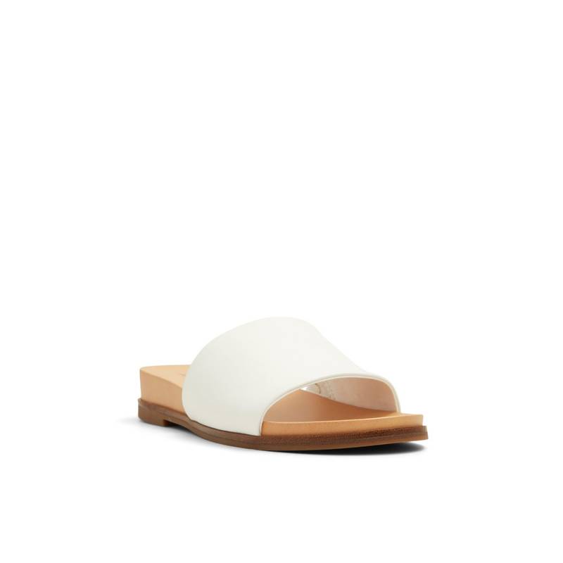 Aldo Elina Womens White Flat Sandals (UK 5)