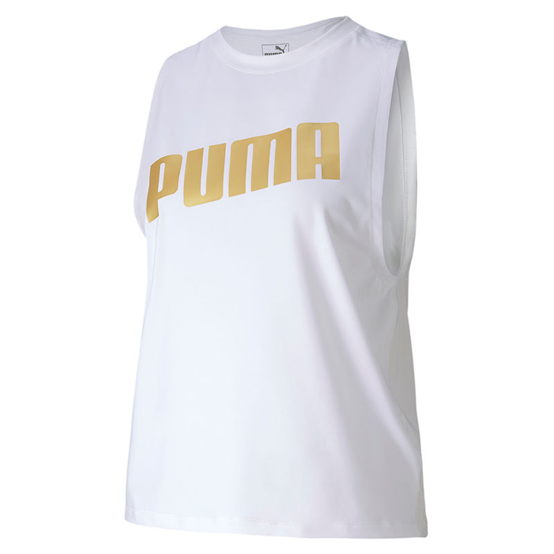 Puma Metal Splash Adjustable Tank - White: Buy Puma Metal Splash Adjustable Tank - White Online ...