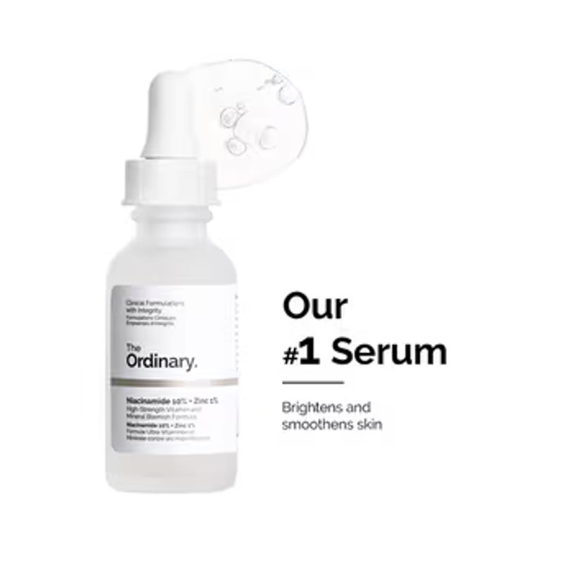 The Ordinary Niacinamide 10% + Zinc 1% High Strength